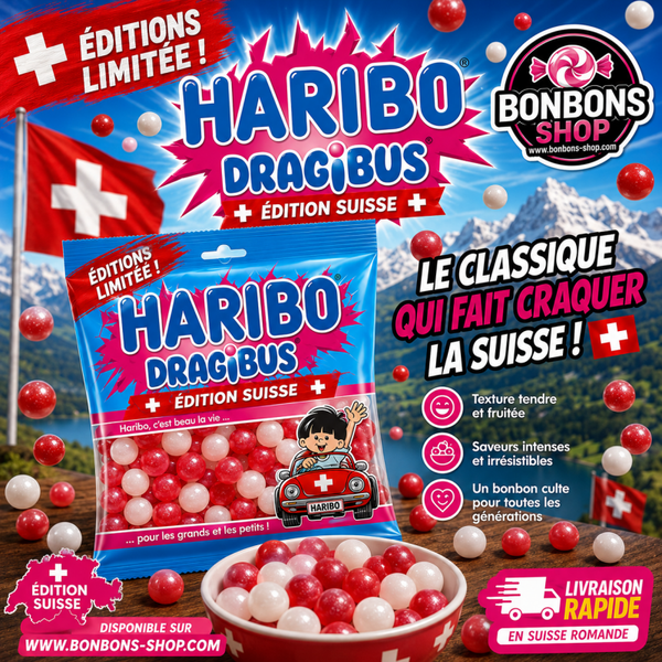 Dragibus édition Suisse / vrac 100g