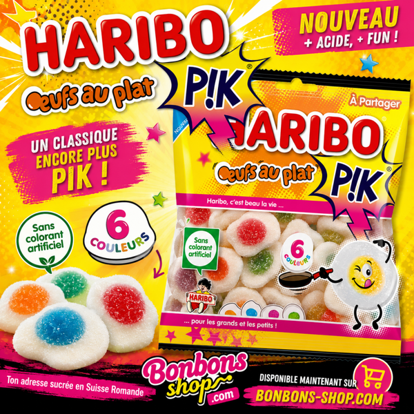Oeufs au plat Pik Haribo / vrac 100g