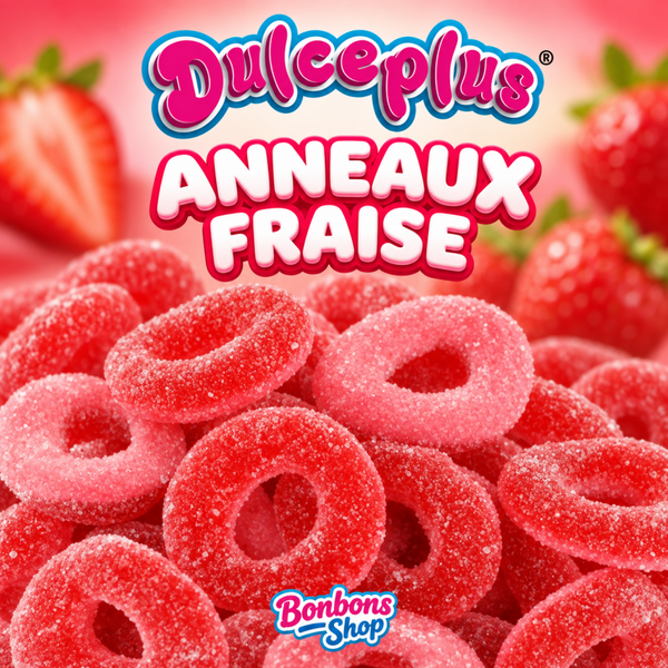 Anneaux sucrés Fraise (A02)