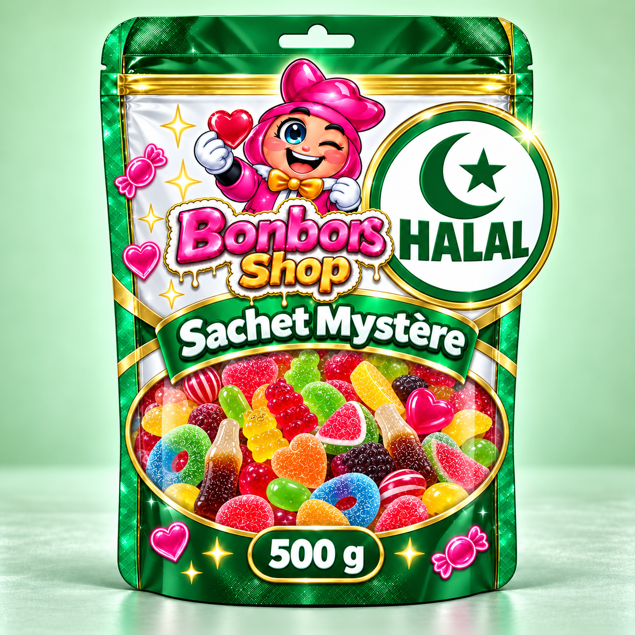 Sachet Mystère Halal 500g