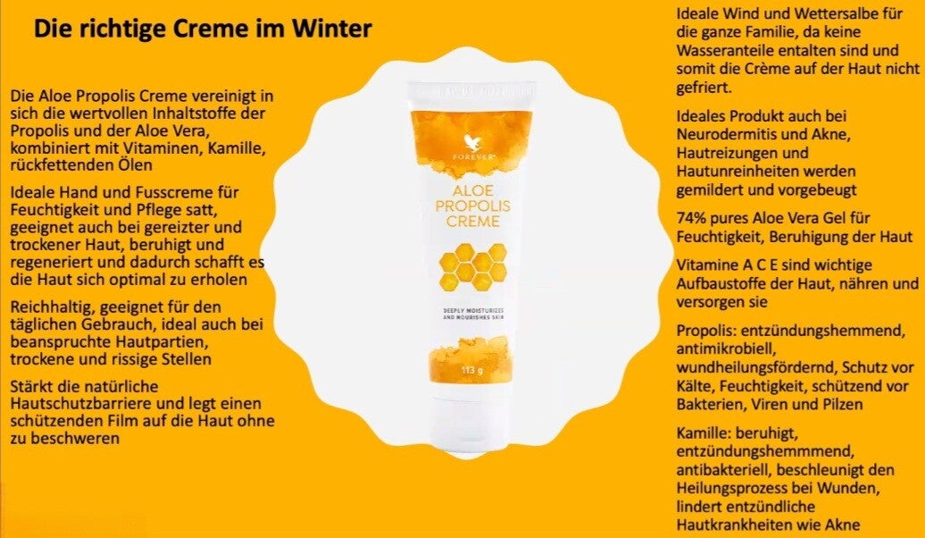Aloe Propolis Creme