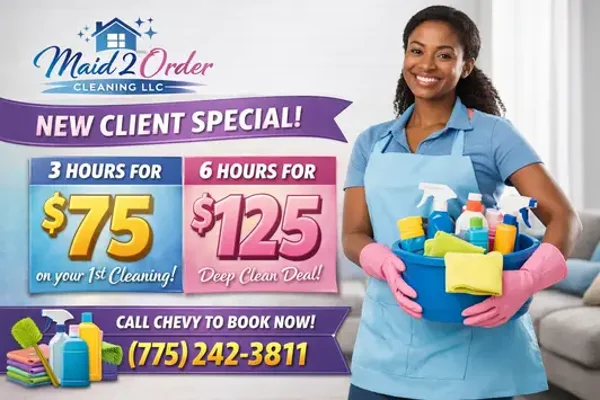 Maid to Order Deep Cleaning 6 hours