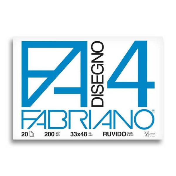 BLOCCO ALBUM FABRIANO F4 33x48 RUVIDO