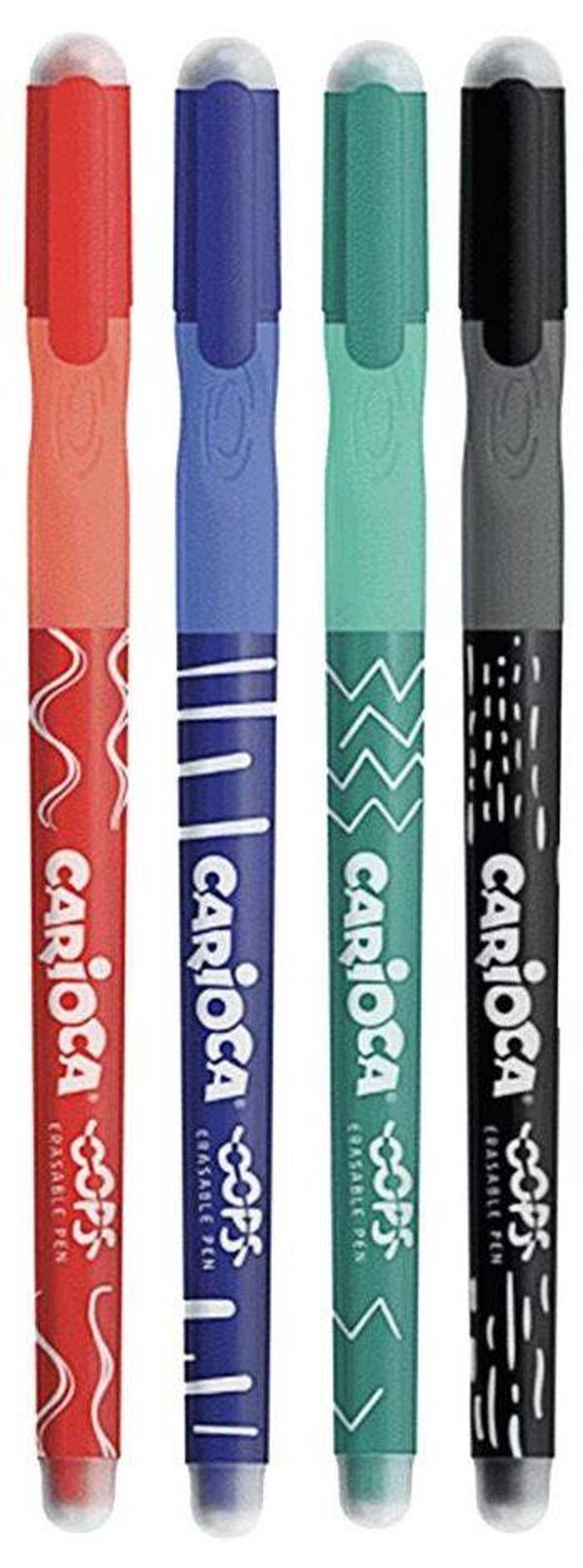 PENNA CARIOCA OOPS CANCELLABILE RICARICABILE A TAPPO