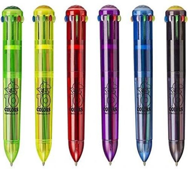 PENNA CARIOCA  MULTICOLOR 10 COLORI