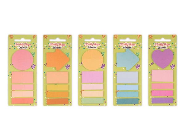 SEGNAPAGINA POST-IT COLOURBOOK STICHLY SHAPE