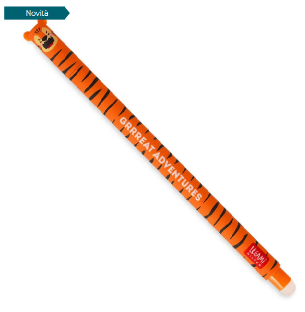 PENNA LEGAMI  GEL CANCELLABILE  RICARICABILE ERASABLE PEN TIGER