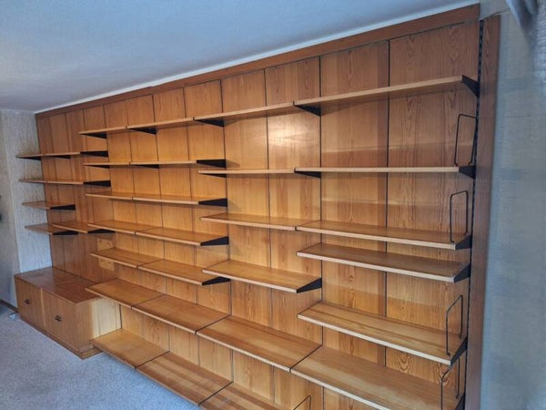 Vintage IKEA “DISPONENT” wandsysteem (1978–1981)