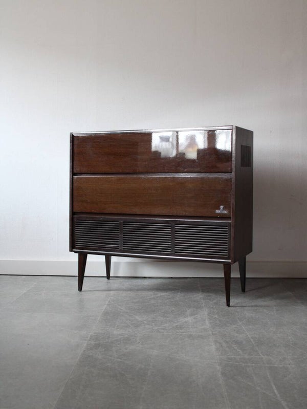 Vintage Grundig audiomeubel