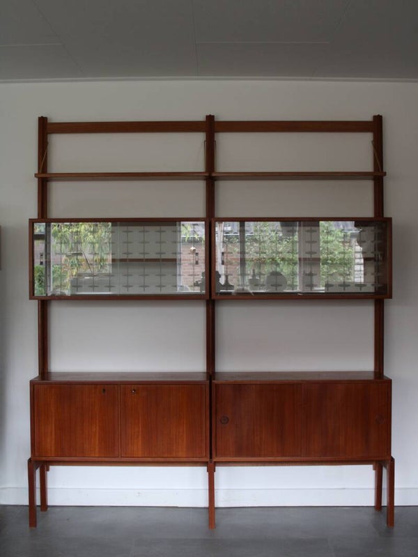 Vintage Noors modulair wandsysteem "Veggen de Luxe"