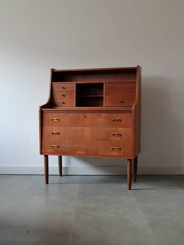 Vintage Deense secretaire