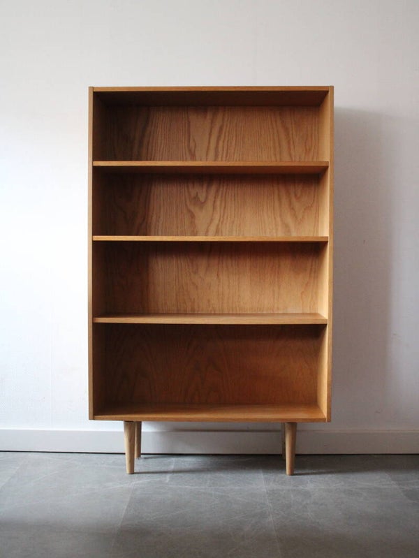 Vintage Deense boekenkast in eiken