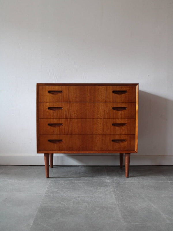 Vintage ladekast in teak