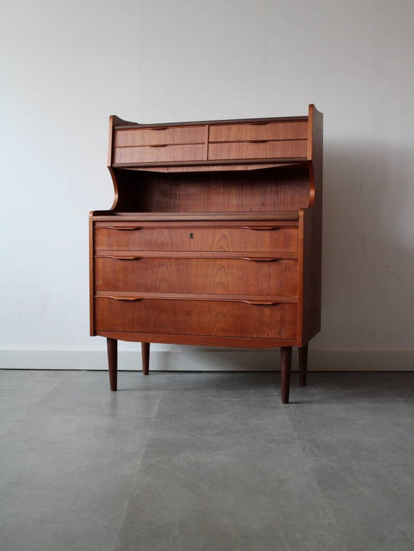 Vintage Deense secretaire