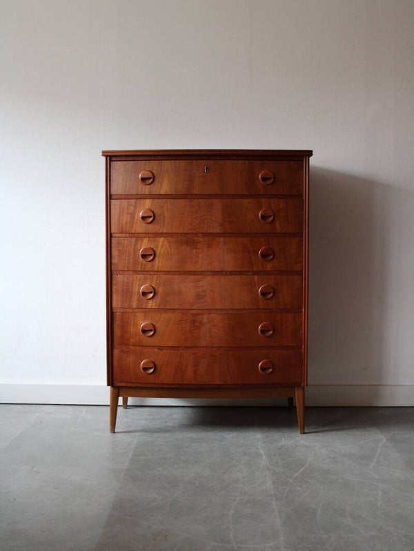 Vintage ladekast in teak