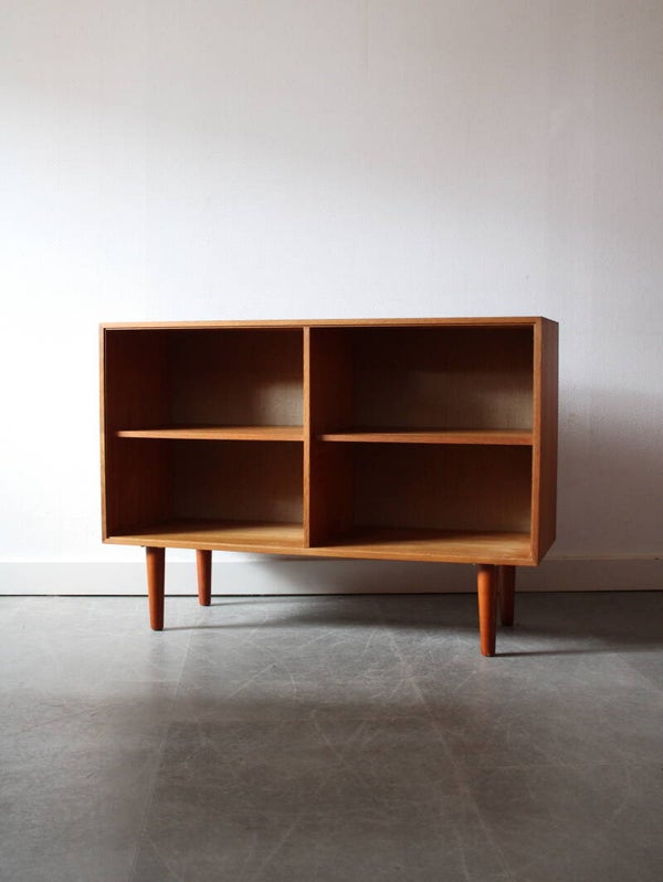 Vintage Deense boekenkast in eiken