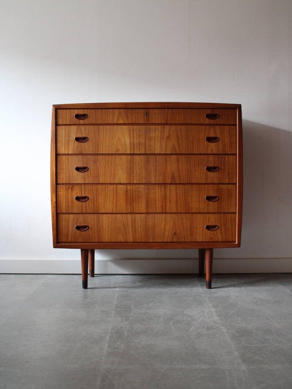 Vintage ladekast in teak