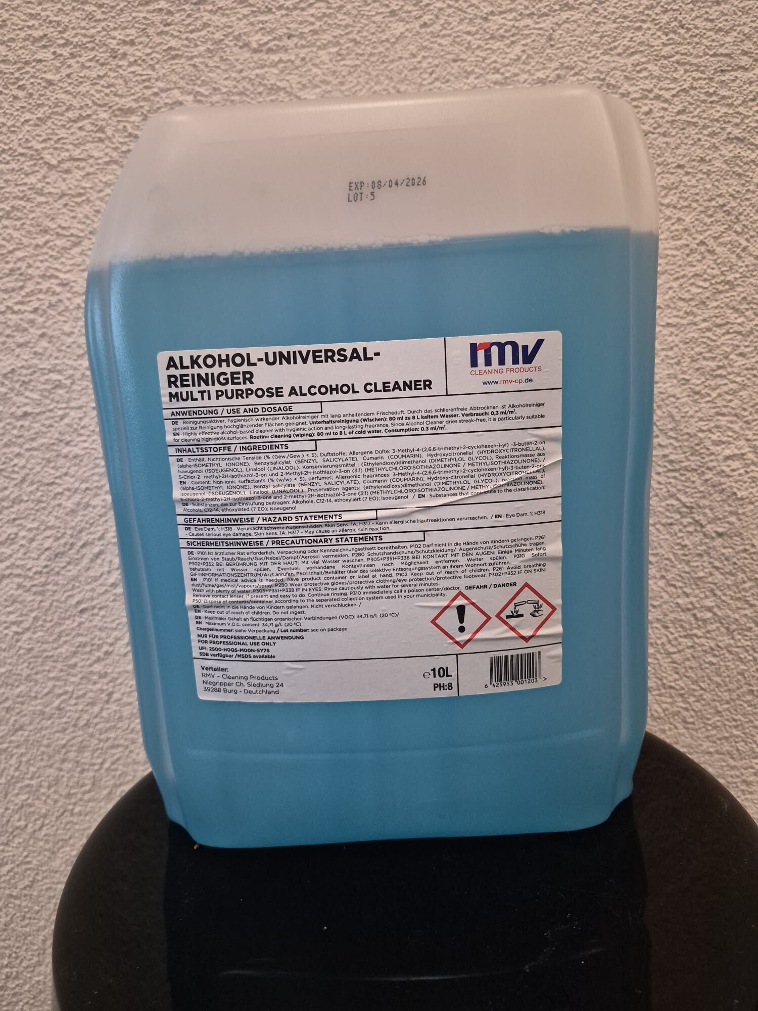 Alkohol-Universal-Reiniger (10 L)