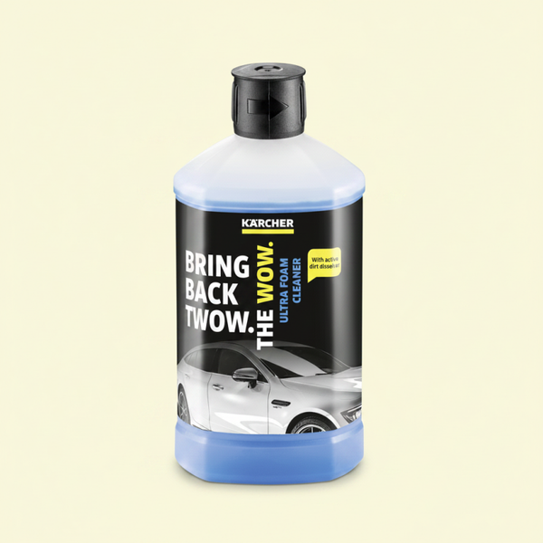Kärcher Schaumreiniger Ultra 1 l 3 in 1 Autoshampoo 1 L für Kärcher Hochdruckreiniger