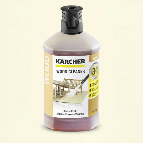 Kärcher 3 in1 Holzreiniger 1 L für Kärcher Hochdruckreiniger