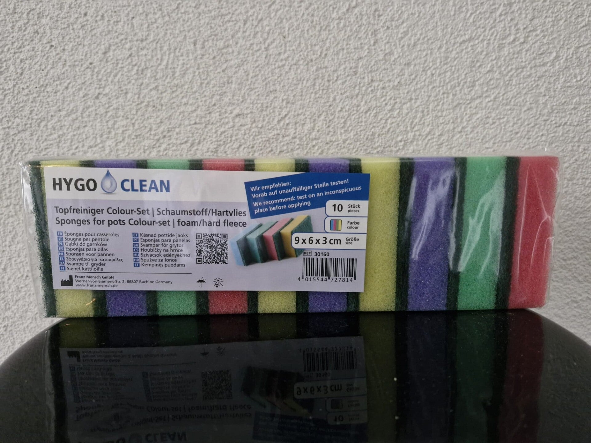 Hygoclean Topfreiniger Colour-Set | Schaumstoff/Hartvlies PE 10
