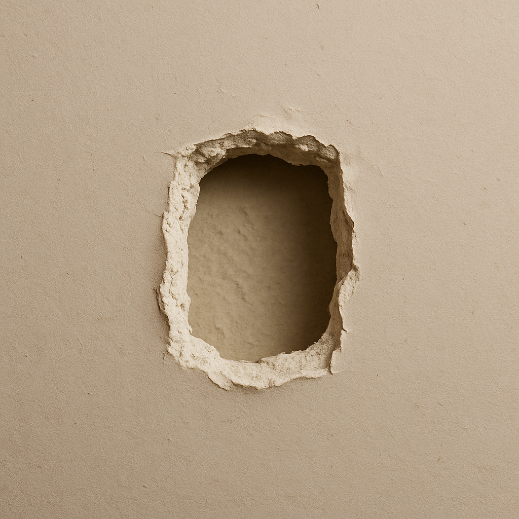 „Kleinreparaturen und Ausbesserungsarbeiten an Wänden – professionelle Putz- und Schadensbehebung durch Ismed Group.“