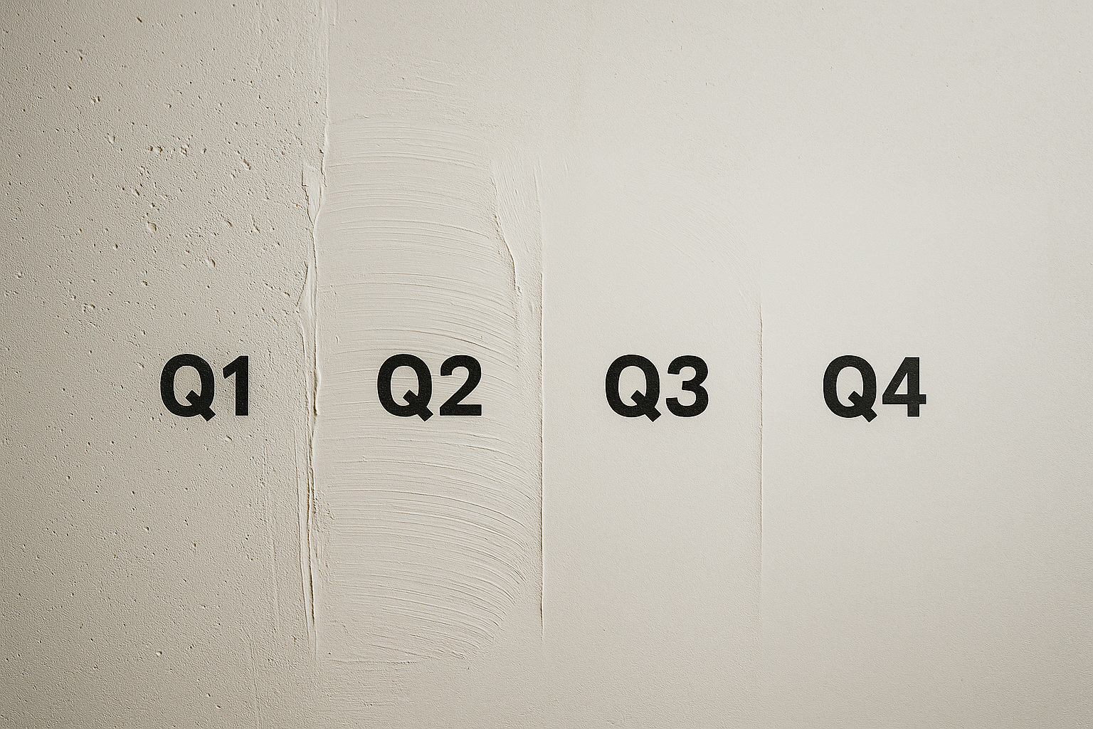 „Spachtelarbeiten Q1 bis Q4 in Linz – Grundverspachtelung, hochwertige Oberflächen und Premium-Glattflächen durch Ismed Group.“