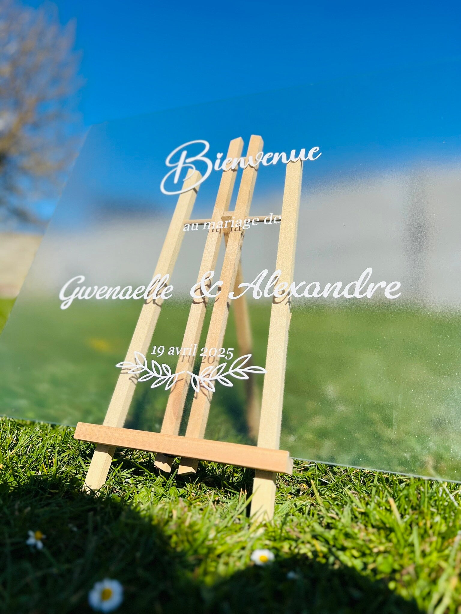 Panneau de Bienvenue