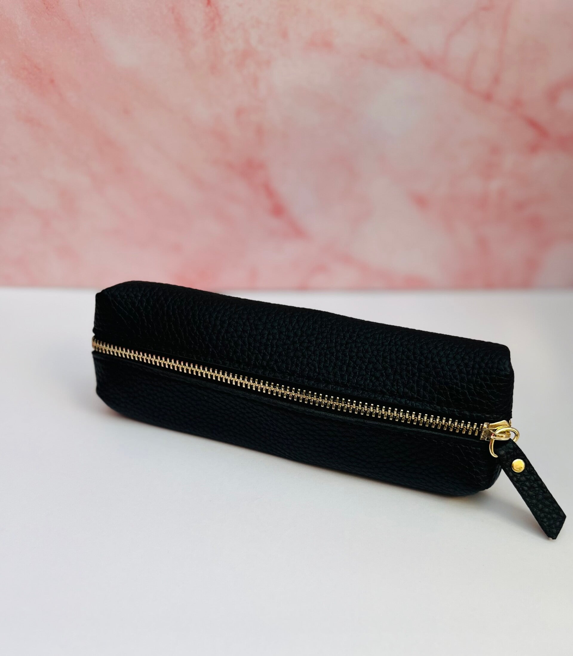 Plumier en cuir personnalisé