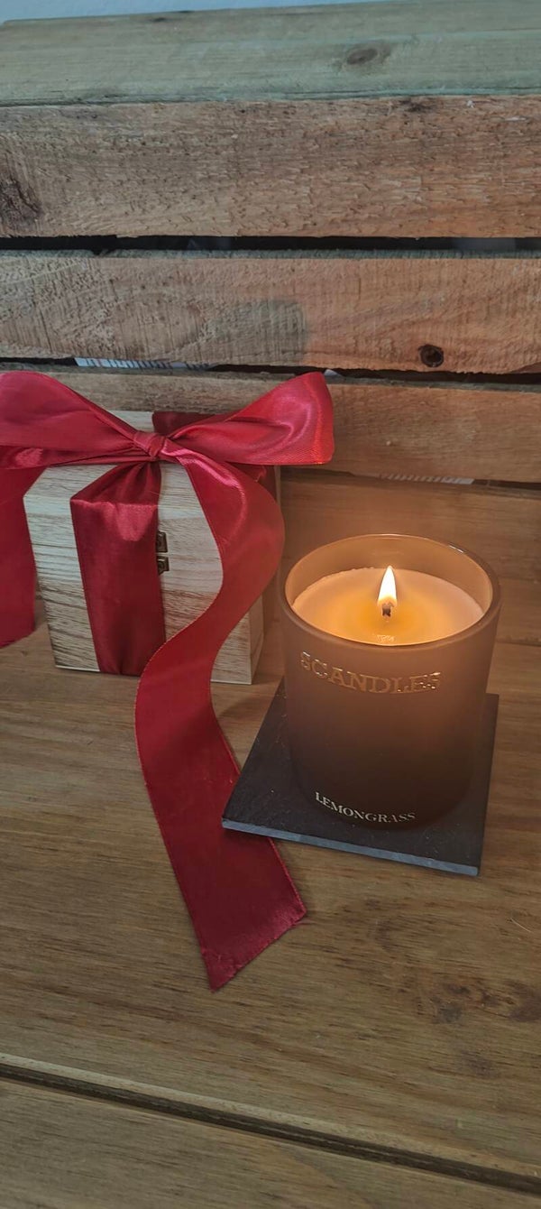 Reusable Wooden Candle Jar Gift Box