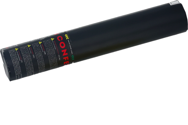 the confetti maker Handheld Confetti Cannons 28cm, 50cm en 80cm - Leeg