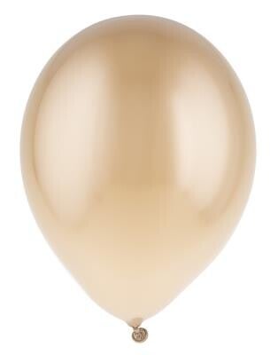 Ballon 30 cm - Latex - Chroom - 12 stuks