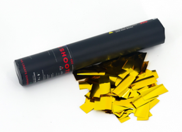 the confetti makerhandheld confetti slowfall 28 cm metalic (plastiek)