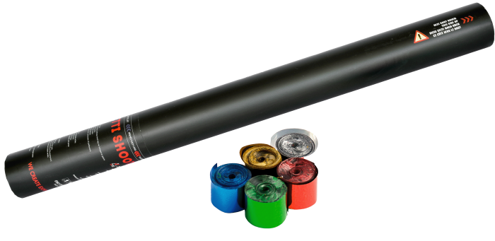 TCM handheld streamer 50 cm metalic (plastiek)