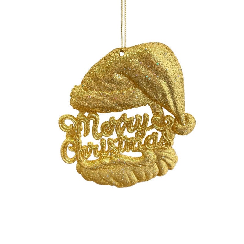 kerstman baard & muts - Merry Christmas