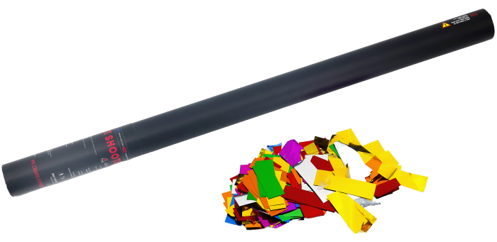 he confetti makerhandheld confetti slowfall 80 cm metalic (plastiek)
