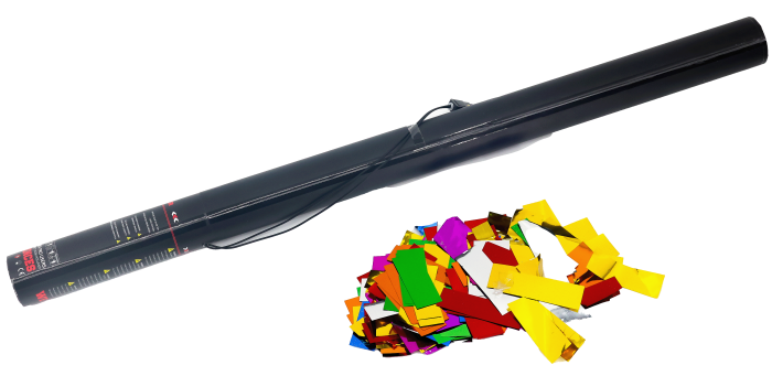the confetti maker elektrische confetti slowfall 80 cm metalic (plastiek)