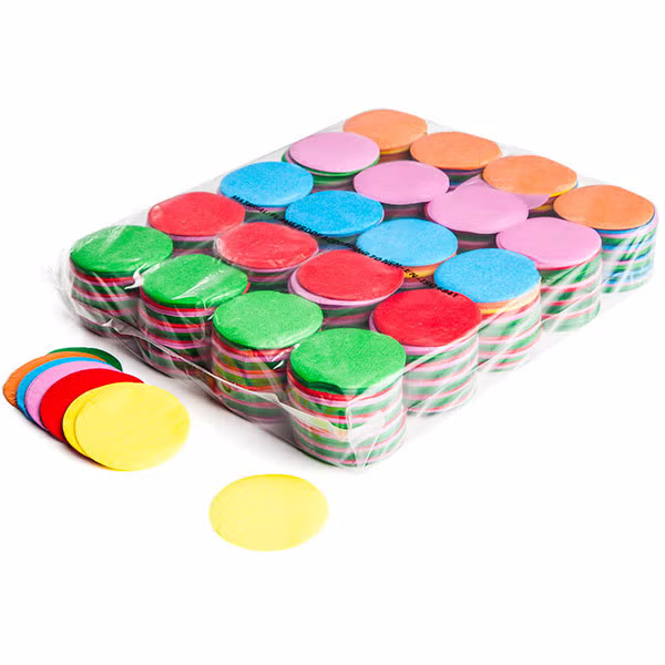 the confetti maker Slowfall Confetti Round Ø 55mm papier 1kg