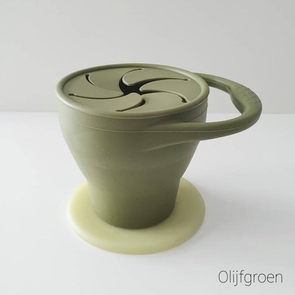 Snackcup Olijfgroen