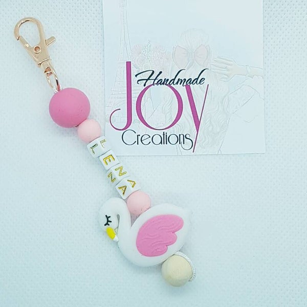 Mini sleutelhanger met naam