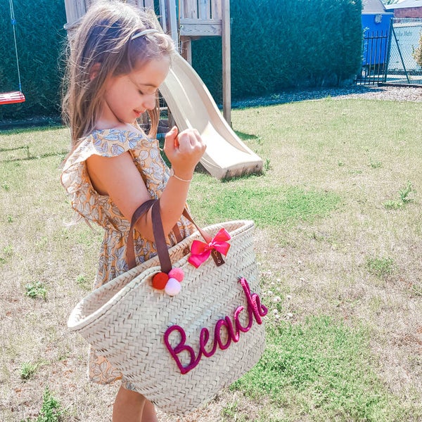 Middel boodschappen/strand mand