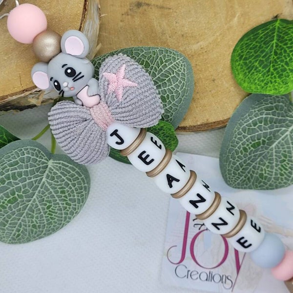 Fopspeenketting Little Mouse