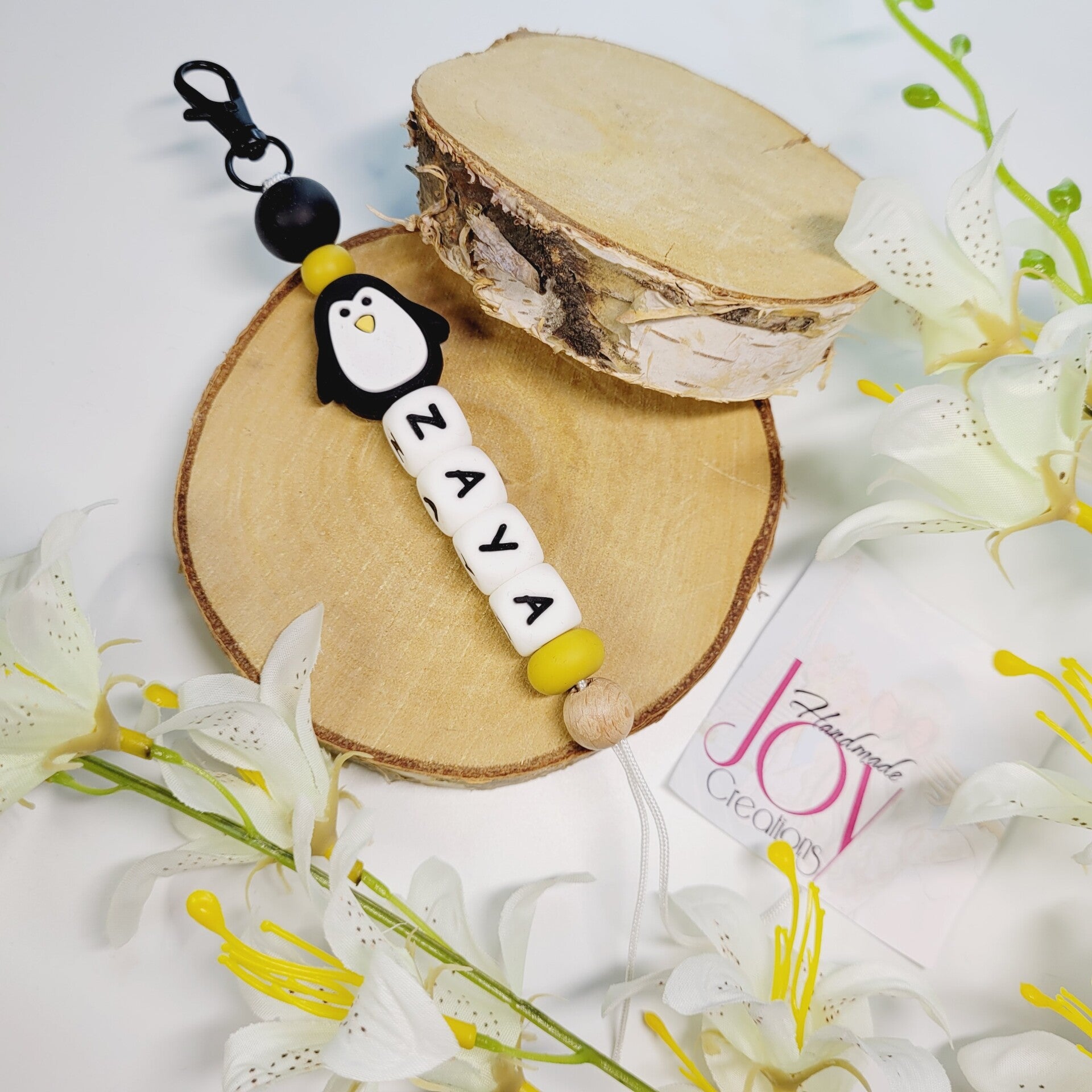 Sleutelhanger Naam pinguin