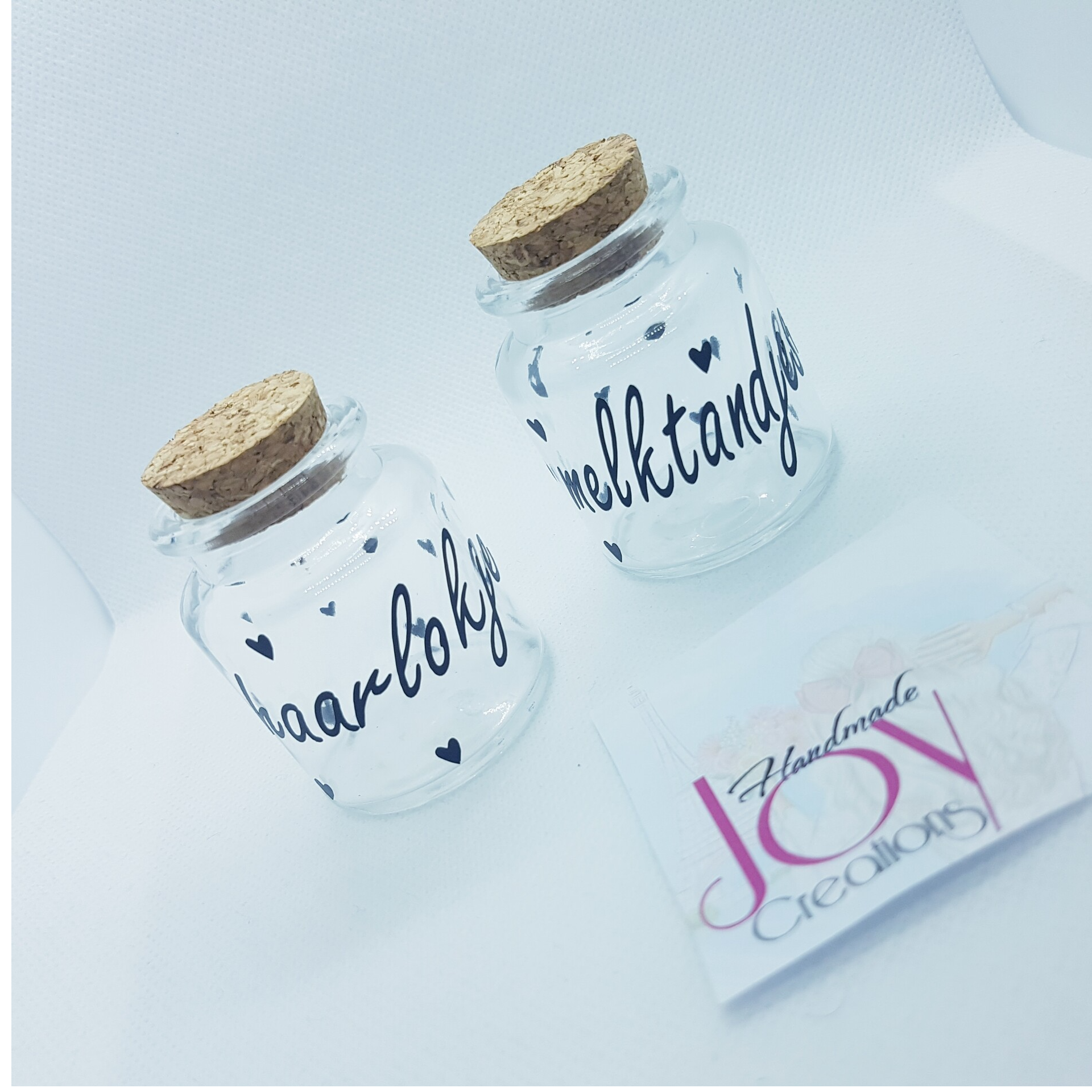 Haarlokje & Melktandjes potje (set van 2)