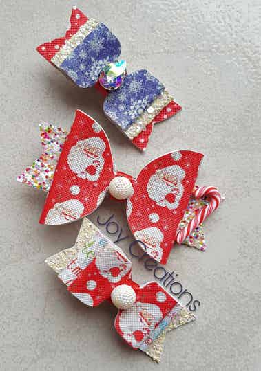 Strik Mix - set per 3 - red-blue christmas
