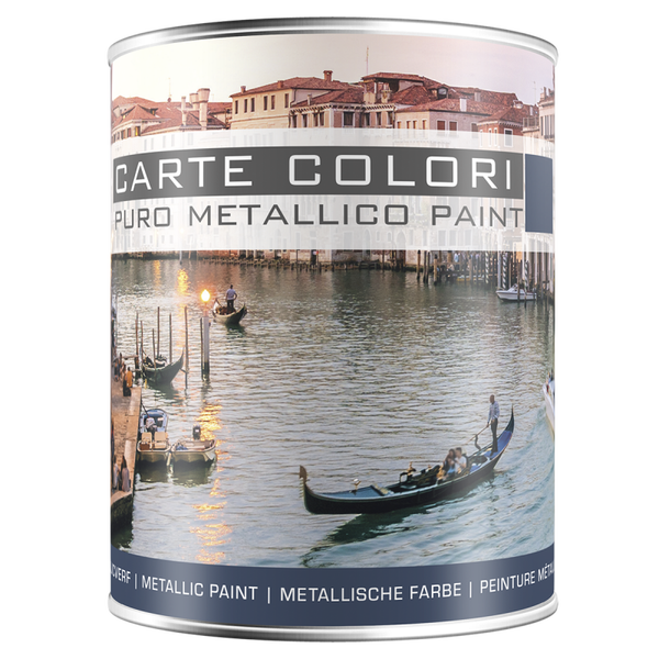 Puro Mattellico paint - Metallic verf - Carte Colori