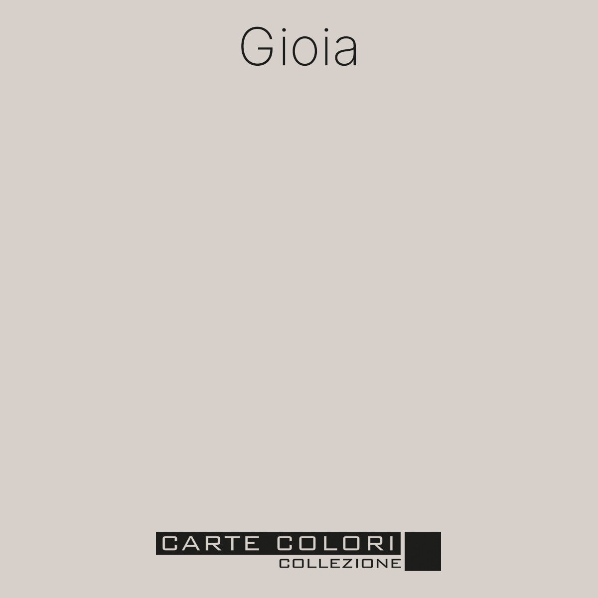 Gioia - Proefpotje - Carte Colori