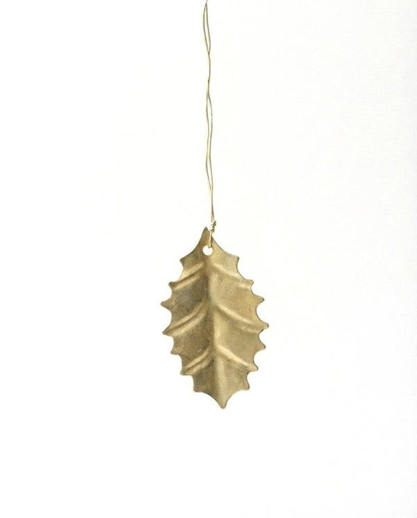 Hanger - Blad Goud
