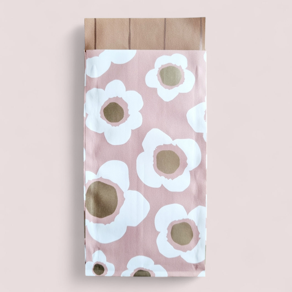 Cadeauzakje - Pink Flowers