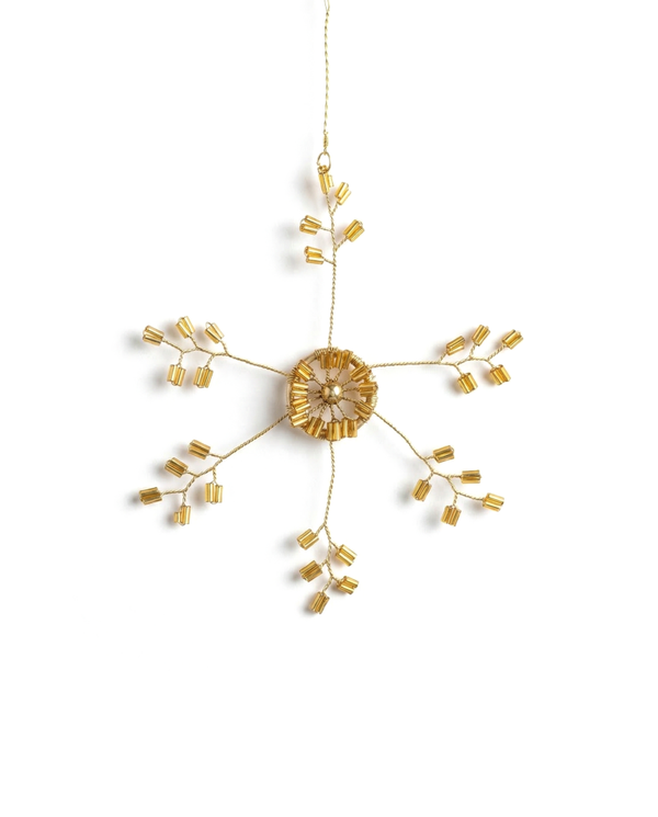 Ornament - Snowflake goud